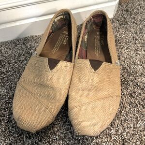 Mens TOMS Classic Burlap Casual
Shoe
